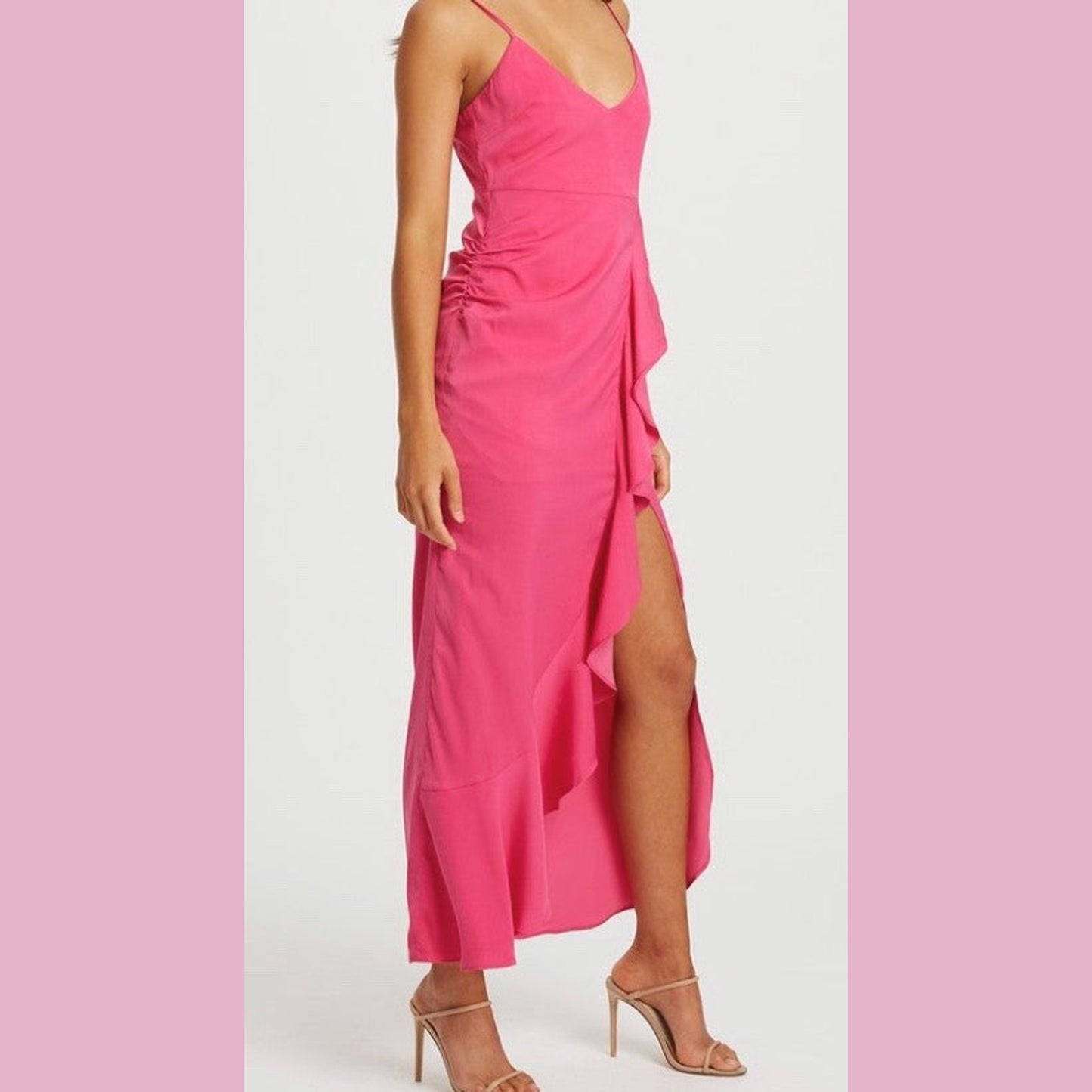 Sunset Dress - Hot Pink