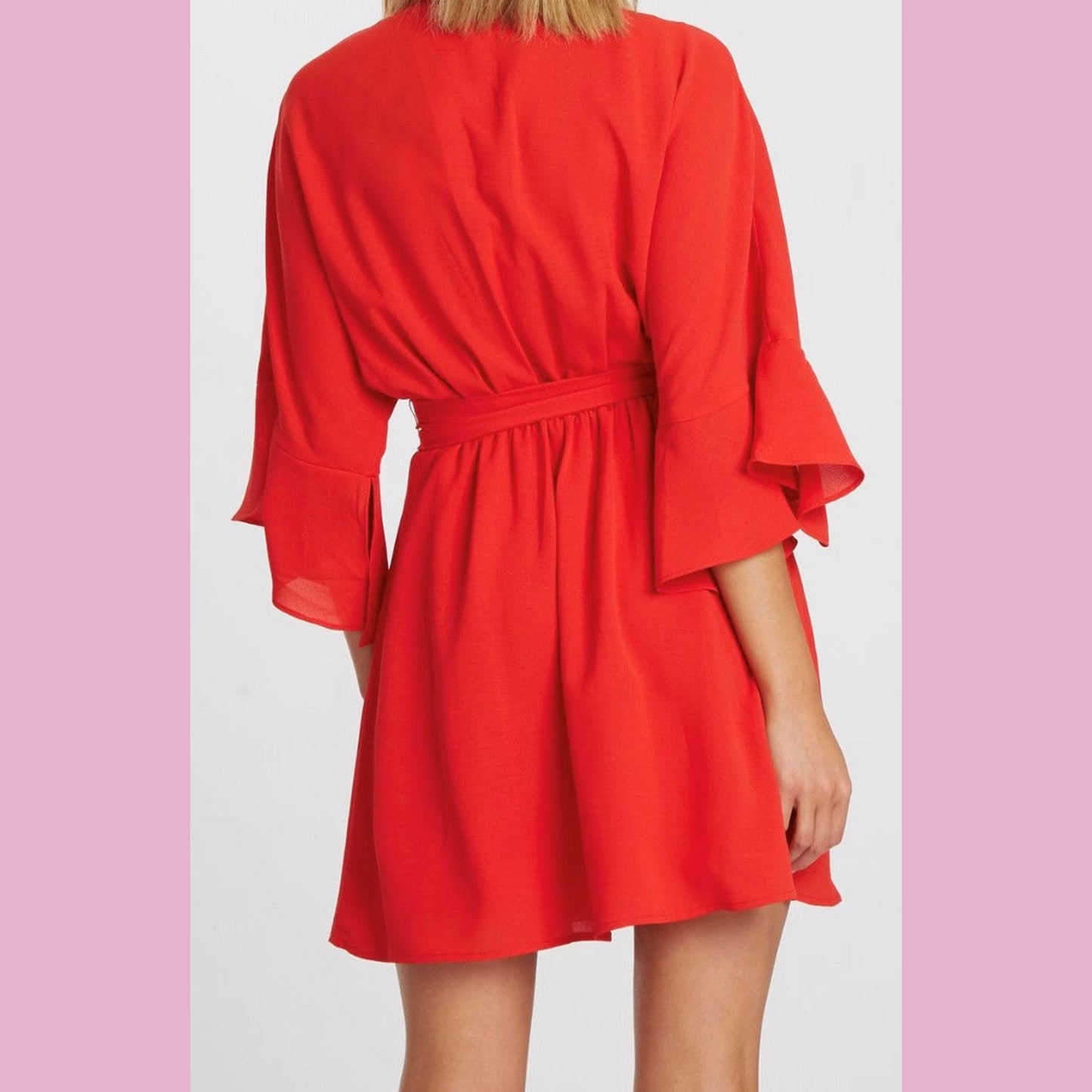 Anna Mini Dress - Red